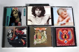 6 CD's- Aerosmith, VanHalen, Journey, Doors, Cars, Eddie Money - Picture 1 of 13