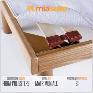 COPRIRETE PER LETTO MATRIMONIALE 2 PIAZZE TRAPUNTATO IMBOTTITO ANTIUMIDITA' - Foto 1 di 1