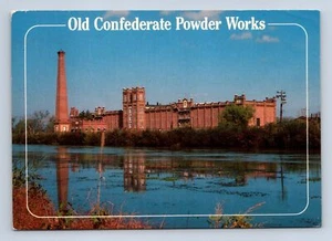 Confederate Powder Works Chimney Postcard By Ernest Ferguson Posted - Picture 1 of 2