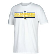 Cal State Bakersfield Roadrunners NCAA Adidas Basketball Men's White T-Shirt