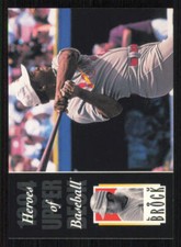1994 Upper Deck All-Time Heroes #220 Lou Brock - - - Near Mint