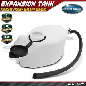 Engine Coolant Reservoir Tank w/ Cap & Hose for Dodge Journey 2009-2020 L4 2.4L - Picture 1 of 8