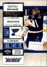 2010-11 Playoff Contenders Hockey #37 Jaroslav Halak