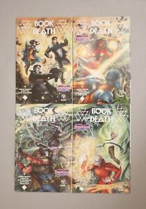 Book of Death 1 2 3 4 SET Borderlands Connecting Covers NM Valiant Variant RARE