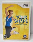 Your Shape featuring Jenny McCarthy (Nintendo Wii, 2009) w/ Manual