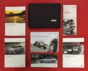 AUDI A4 S4 2014 juego manual del propietario con navegación A4 S4 sedán del propietario operador - Imagen 1 de 5