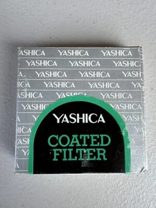 Genuine Yashica 55mm 80B Blue Electro 35 Screw-In Camera Lens Filter Box & Case - Picture 1 of 9