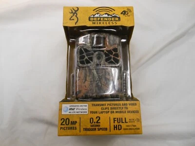 NEW Browning Defender Wireless Trail Camera Cellular AT&T 20MP BTC-DWC-ATT - Image 1 of 3