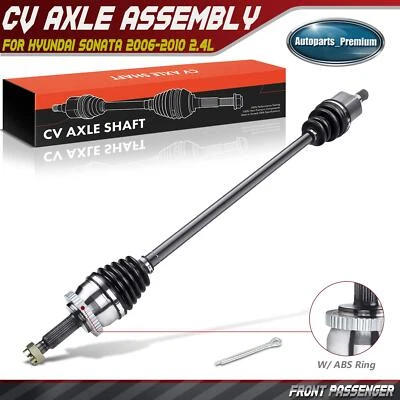 Front Right Passenger CV Axle Assembly for Hyundai Sonata 2006 2007-2010 L4 2.4L - Image 1 of 4