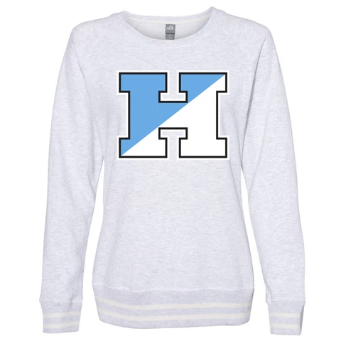Official NCAA Johns Hopkins University Blue Jays Women's Sweatshirt w/ Edges Cover