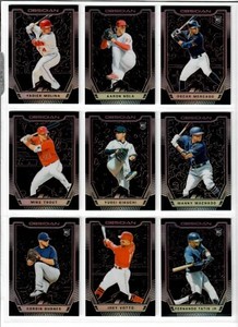 2019 Panini Chronicles OBSIDIAN You Pick RC TROUT TATIS JR. JIMENEZ VOTTO +++++ 