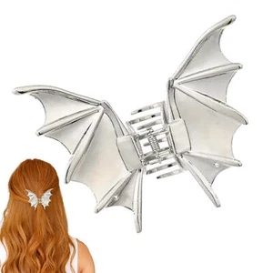 Bat Wing Claw Clips Halloween Hair Bat Shape Clips No-Slip Hair security - Picture 1 of 7
