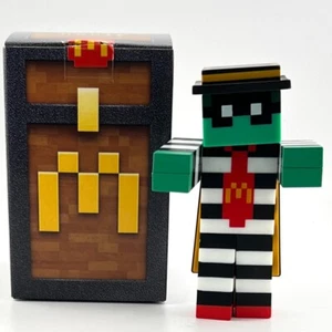 McDonald’s Minecraft Zombie Hamburger - Code unbenutzt - Spielzeug und holografische Karte - Bild 1 von 4