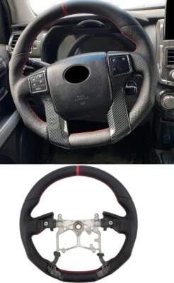 Volante de cuero para Toyota 4Runner 2010-2023/Tundra 2014-2021 Foto 1 de 4