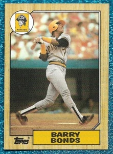 1987 Topps #320 Barry Bonds Rookie radiocontrol como nuevo Pirates Giants HR King F - Imagen 1 de 1