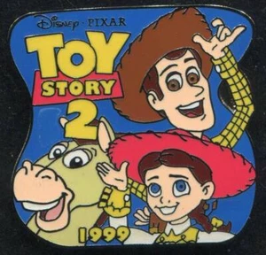 Spilla Disney Pixar conto alla rovescia per il millennio Toy Story 2 Woody Jessie Bullseye - Foto 1 di 2
