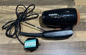 BABYLISS S103d Travel Hairdrier - Black - Fully Working - Make an Offer!! - Picture 1 of 8