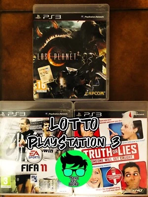 LOTTO GIOCHI PS3 ITA VIDEOGIOCHI PLAYSTATION 3 PAL OTTIME CONDIZIONI - Immagine 1 di 4