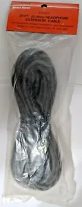 20' REPLACEMENT AUDIO EXTENSION CABLE HEADPHONE CABLE [6.09m] (QTY: 1) NOS - Picture 1 of 2