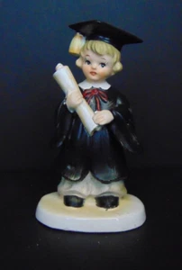 Lefton Vintage GIRL Graduation Porcelain Figure #2791 - Picture 1 of 5
