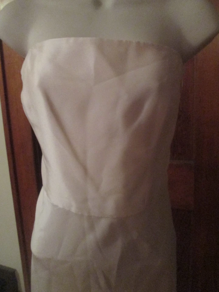 VESTIDO DE CÓCTEL FORMAL DE BODA DE GRADUACIÓN DE DAMA DE HONOR USADO EN EXCELENTE ESTADO Rubor  Foto 1 de 4