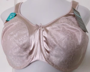 Bali Minimizer Underwire Bra Size 40D Style DF3562 Beige (RZO) - Picture 1 of 2