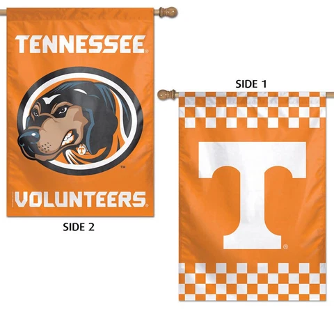 TENNESSEE VOLUNTEERS Official NCAA Sports Team RARE 2-SIDED 28x40 BANNER Flag Cover