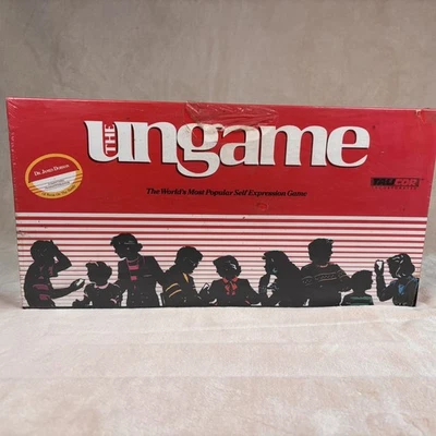 UNGAME коммуникационная настольная игра 100% полный 1989 ВИНТАЖНЫЙ запечатанный - Изображение 1 из 4