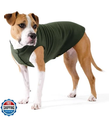 Casaco de lã stretch pata dourada para cachorro, suéter elástico para animais de estimação, puxador lavável na máquina - Imagem 1 de 4