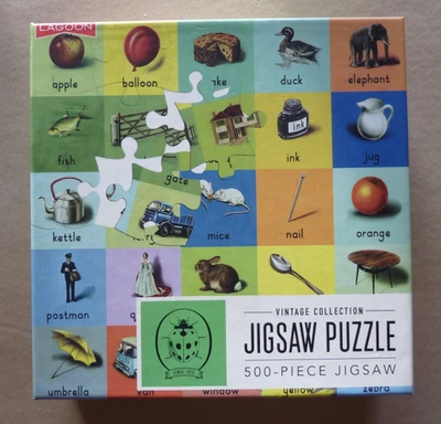 Lagoon Vintage Collection “Ladybird Books ABC” 500 Piece Jigsaw Puzzle ** EXC ** - Image 1 of 2