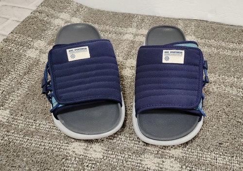 Sandali NIKE ASUNA 2 NN DM8615 400 Midnight Navy Navy Slides taglia 11 usati in ottime condizioni