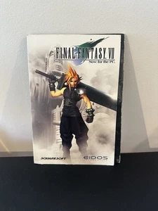 Vintage 1998 Final Fantasy VII 7 Complete PC Game Eidos Card Edition - Bild 1 von 6