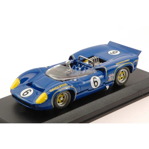 LOLA T 70 MK2 N.6 WINNER CAN AM MOSPORT 1966 MARK DONOHUE 1:43 Best Model Auto C - Immagine 1 di 1