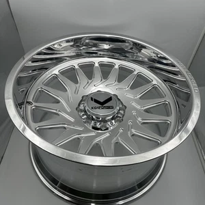 22x12 KG1 Forged KC057 Torsion Polished RIGHT Wheel 8x6.5 (-44mm) SLIGHT DAMAGE - Picture 1 of 24