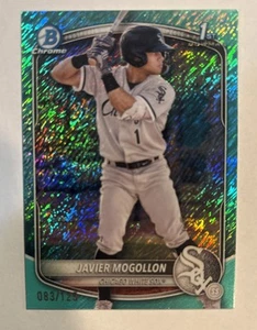 2025 Bowman Chrome 1st Javier Mogollon BCP-68 Green Shimmer /125 - Picture 1 of 2