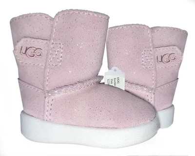 BOTAS INFANTILES UGG Infantiles Niñas 0-6 Meses Rosa KEELAN SPARKLE ¡Forradas Uggpuras Como Nuevas! Foto 1 de 4