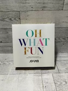NEW Avon Oh What Fun Makeup Mega Palette Eyes Lips Face - Picture 1 of 6