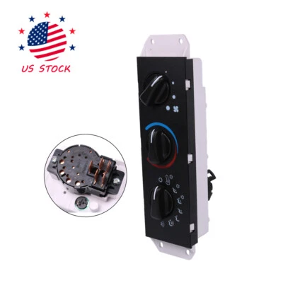 Panel de control de temperatura del calentador del ventilador 55056558AA para Jeep TJ Wrangler AC Foto 1 de 4