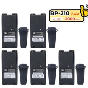 5PC Bateria typu C BP-210 BP-209 2000mAh do radia ICOM IC-F21 IC-F21BR IC-F21GM - Zdjęcie 1 z 12