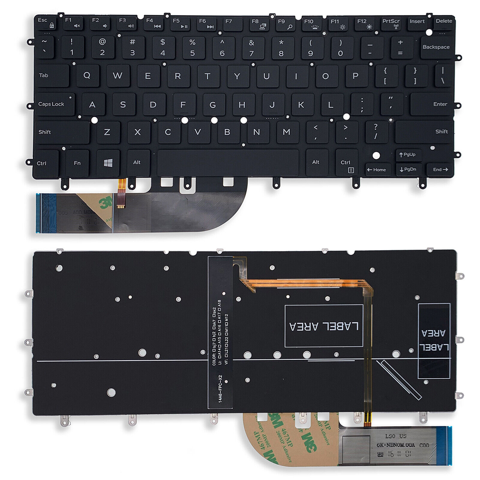 New for Dell Inspiron 15 Series 7000, 7547, 7548 Backlit Keyboard 