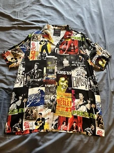 Chemise Elvis Presley Forever 21 édition limitée grande neuve LIVRAISON GRATUITE ! - Photo 1 sur 12