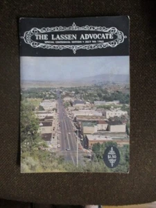 SUSANVILLE News Paper "THE LASSEN ADVOCATE" Centennial Edition 1865 to 1965 - Picture 1 of 2