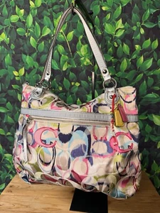 Borsa a tracolla Coach Signature Glam multicolore - Foto 1 di 8
