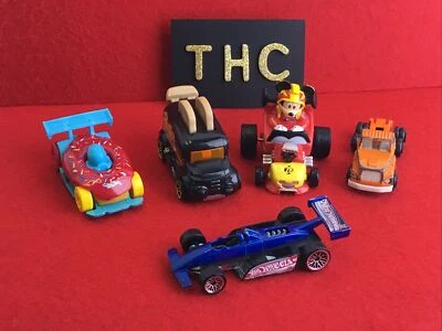 Hot Wheels Lote de 5 Tostadoras Roller Donut Drifter Indy 500 Ford Truck Disney Mick Foto 1 de 4