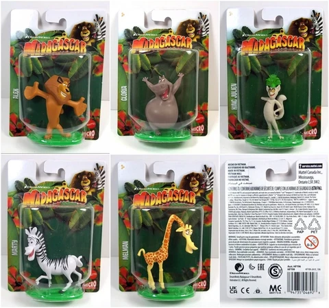 MADAGASCAR pvc figures cake toppers  NEW Cover