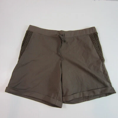 Pantalones cortos para mujer Jill marrón elástico pequeños Foto 1 de 4