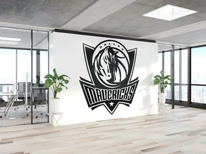 Dallas Mavericks Basketball NBA Vinyl Decal Sticker Car Wall Window Kids - Picture 1 of 5