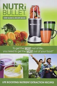 NutriBullet User Guide & Recipe Book VERY GOOD - Foto 1 di 1