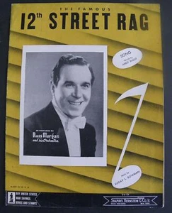 1914 12th STREET RAG*RUSS MORGAN*ANDY RAZF*EUDAY BOWMAN*COMPRA SELLOS BONOS DE GUERRA DE EE. UU. - Imagen 1 de 5