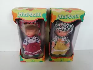 BAMBOLA BAMBOLINA TESTA E BRACCIA MOVIBILI MINIDOLLI ANNI '70 - Picture 1 of 5